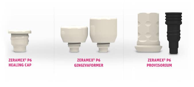 zeramex_implantatsystem_p6_prothetik_gingivaformer_einheilkappe_provisorium