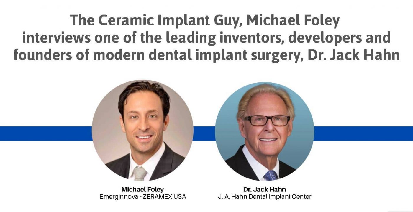 The Ceramic Implant Guy interviews one of the Founders of Modern Dental Implant