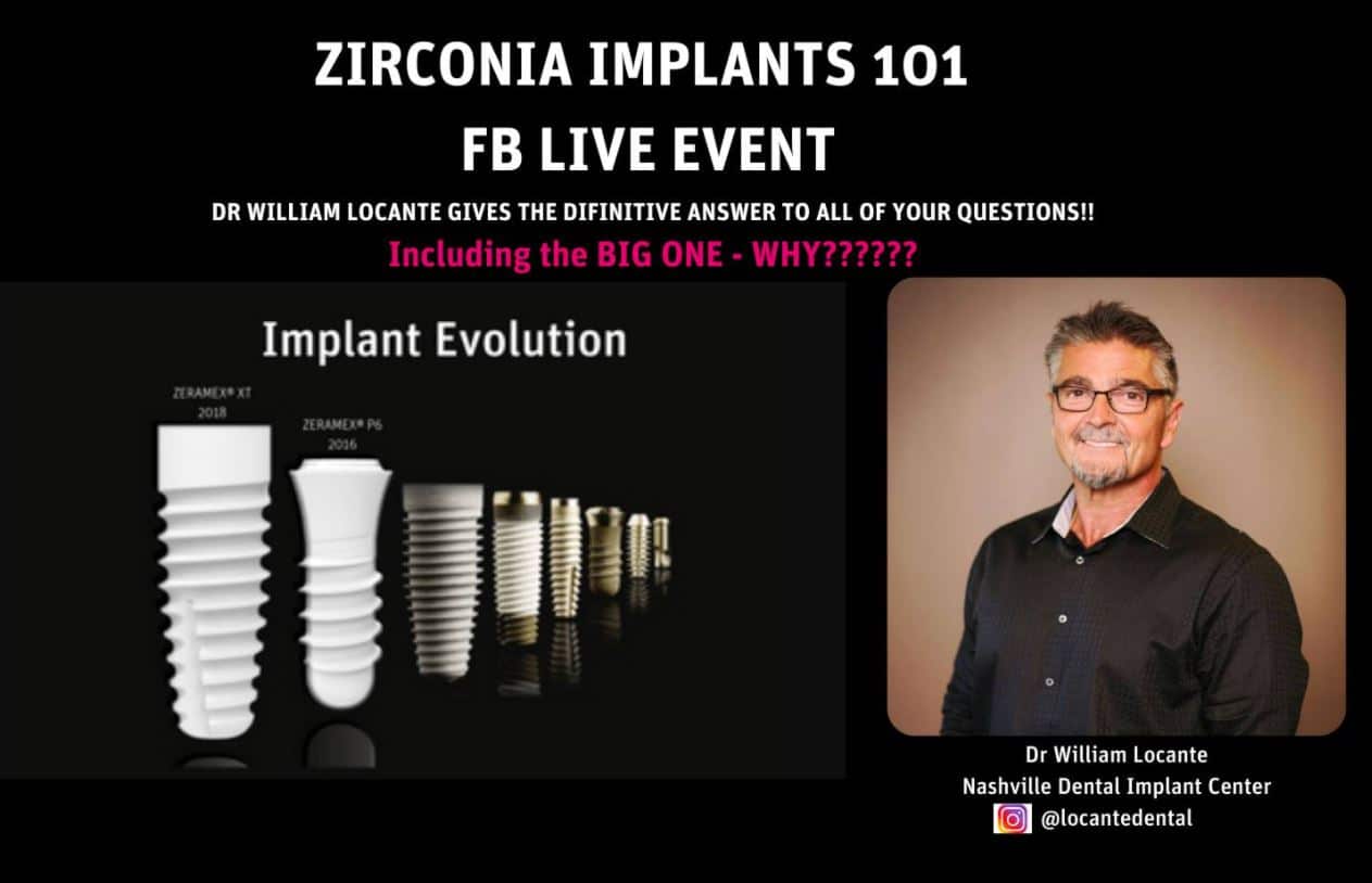 Zirconia Implants 101 LIVE Event