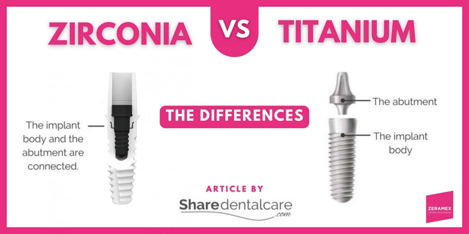 Zirconia vs Titanium Implants The Differences Zeramex USA