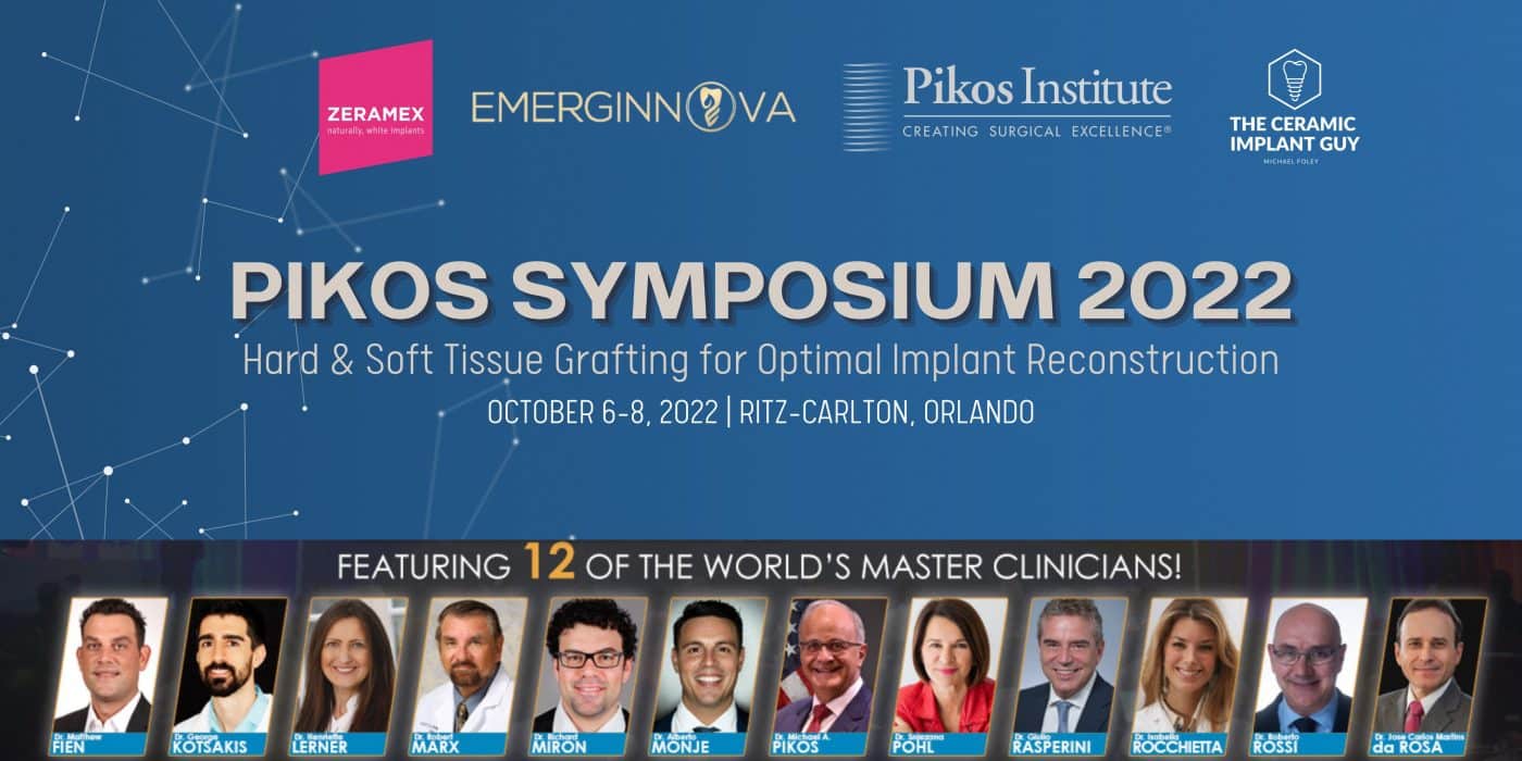 PIKOS Symposium 2022 Zeramex Ceramic Implants